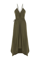 Sage Maxi Dress - Khaki Green - 9