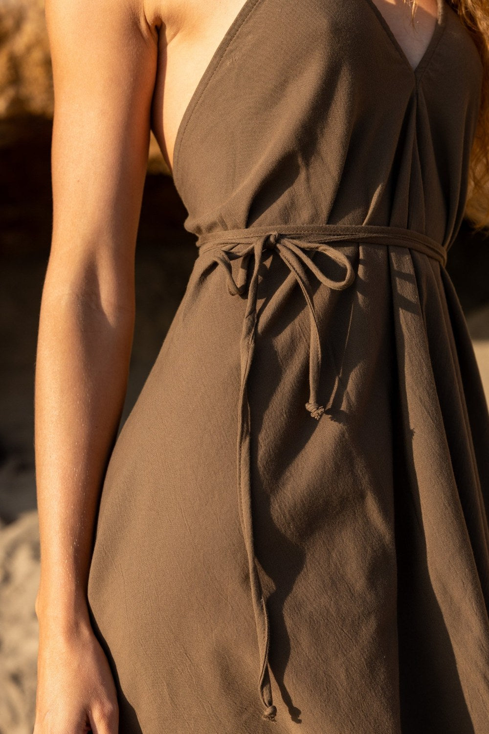 Sage Maxi Dress - Khaki Green - 4