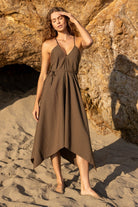 Sage Maxi Dress - Khaki Green - 8