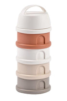 4 Katmanlı Süt Tozu Kutusu ve Atıştırmalık Kabı - Cotton White / Terracotta - 4