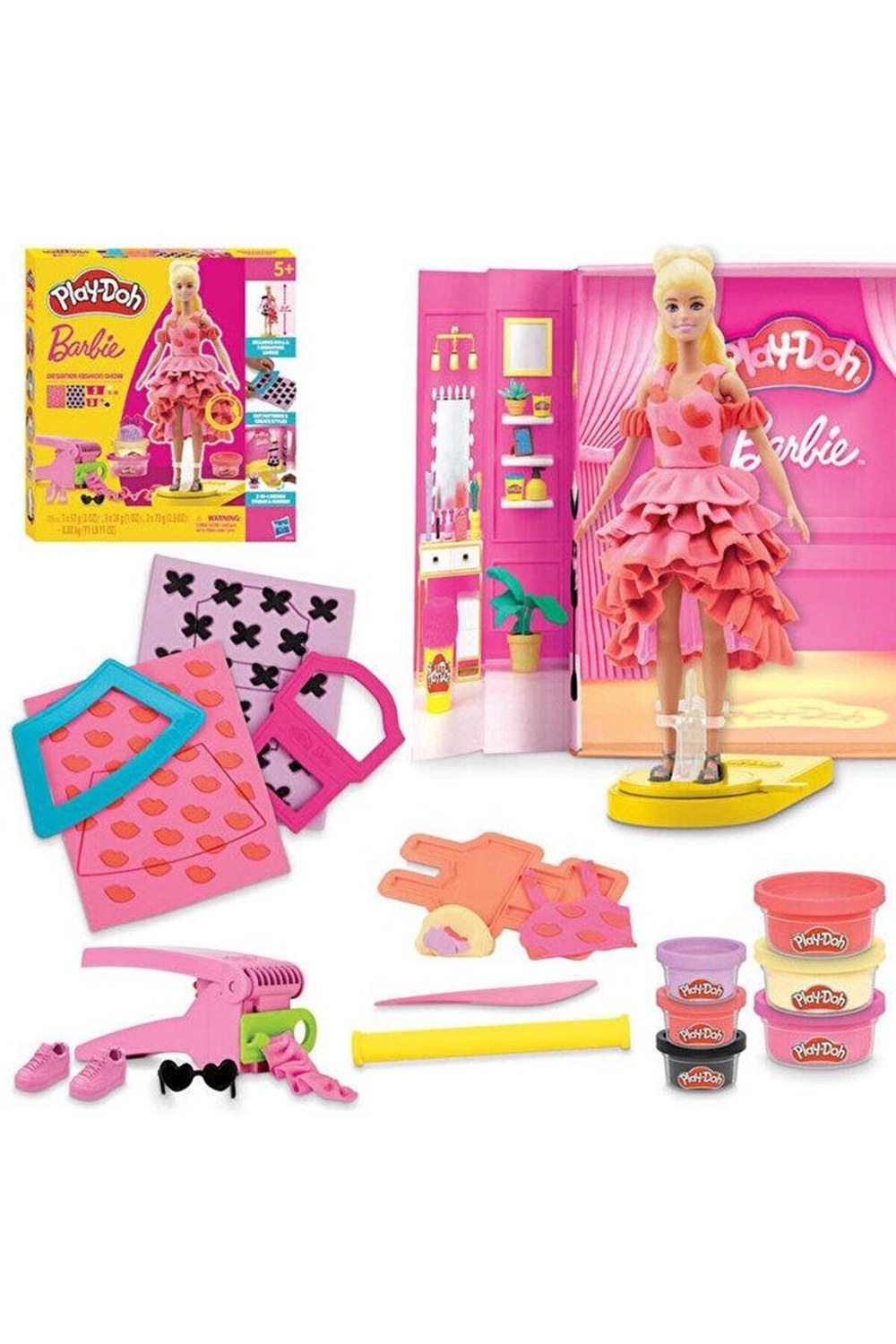Play-Doh Barbie Designer Fashion Show - Tasarım Moda Show +3 Yaş - 0
