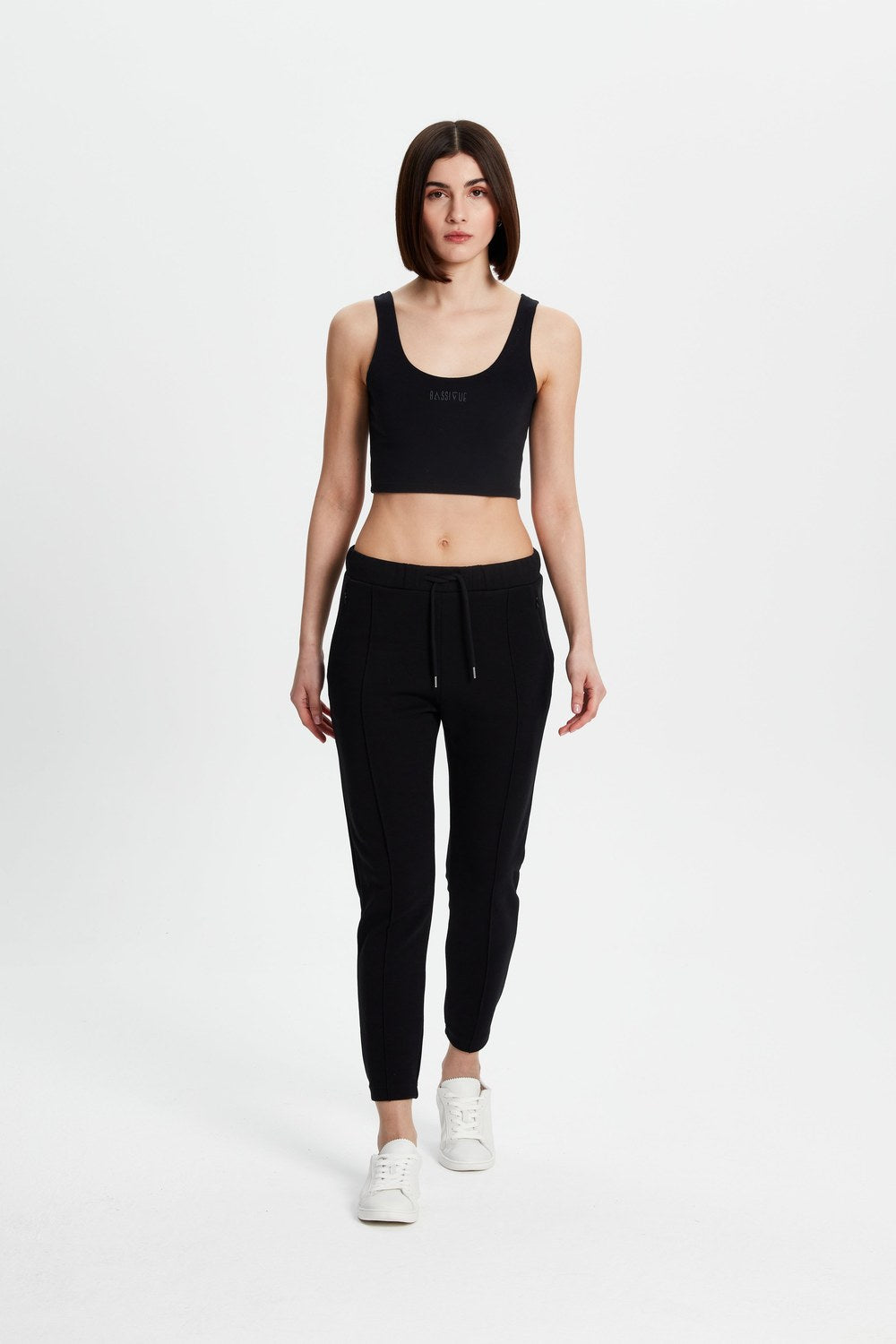 Skinny Eşofman Altı - Siyah - 1