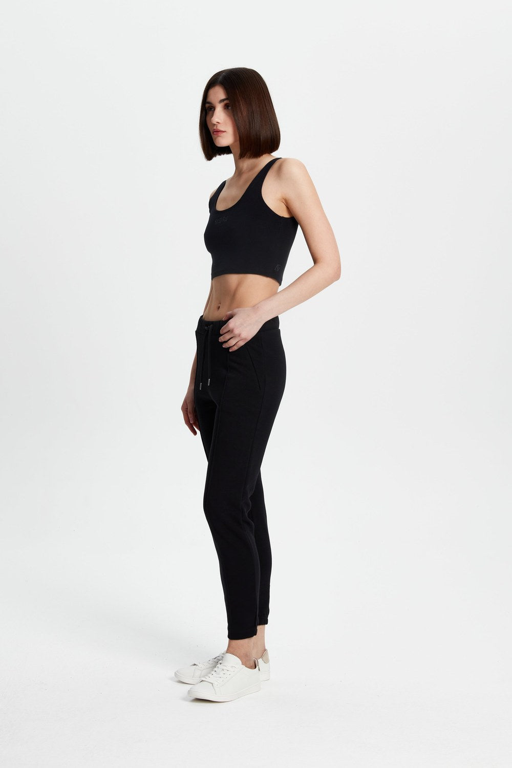 Skinny Eşofman Altı - Siyah - 2