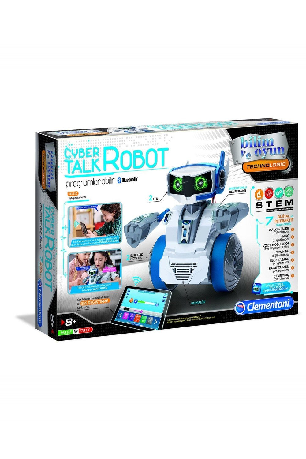 Cyber Talk Robot Robotik Laboratuvarı +8 Yaş - 0