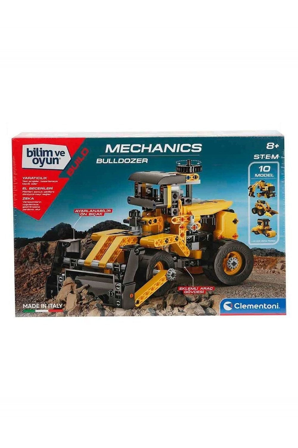 Mekanik Laboratuvarı - Buldozer (8 Yaş ve Üzeri) - 0