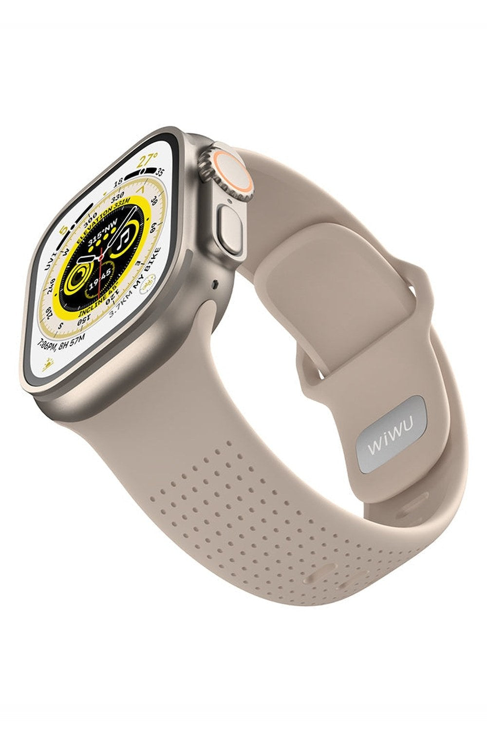 Apple Watch Uyumlu Delikli Silikon Kordon, 42 mm - 4