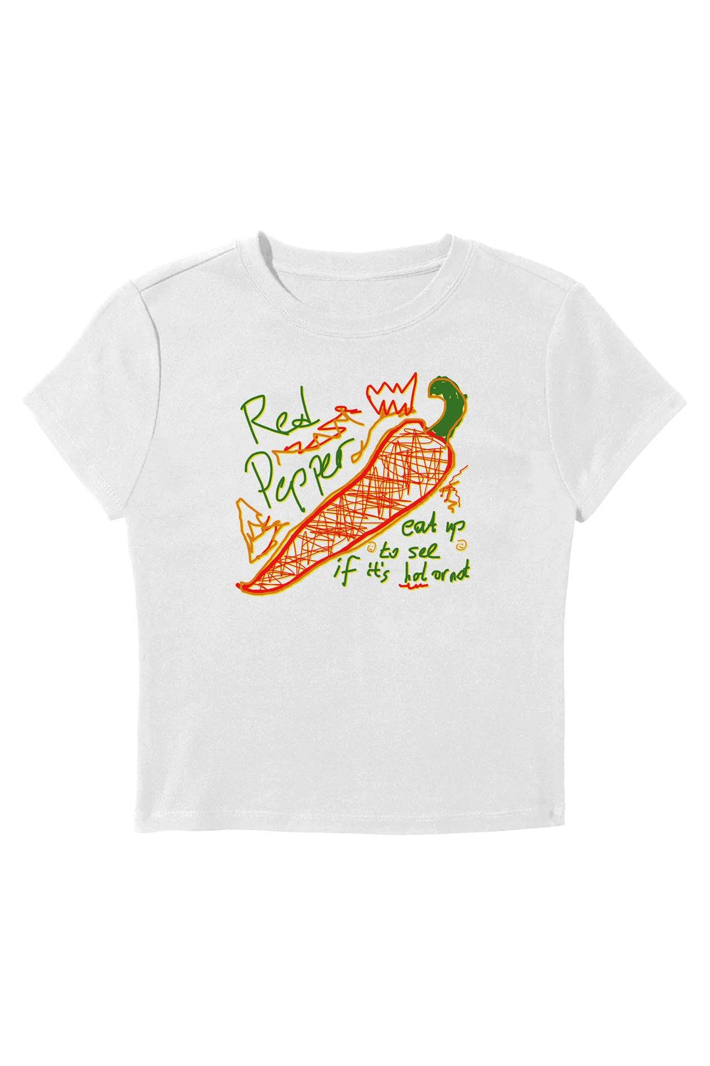 Red Hot Pepper Baby Tee - 1