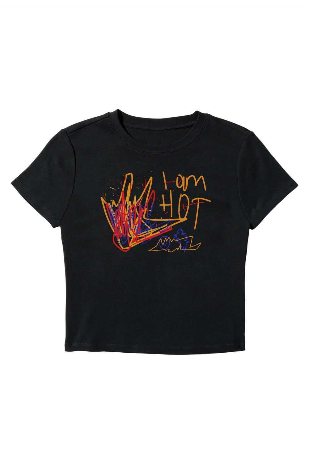 I Am Hot Baby Tee - 1