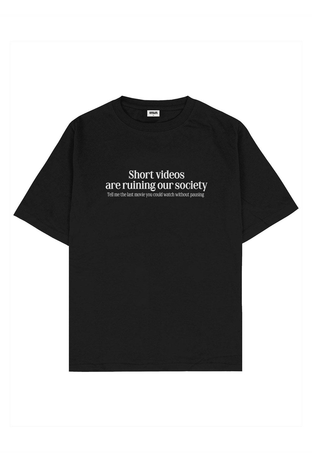 Short Videos Oversize Tişört - 0