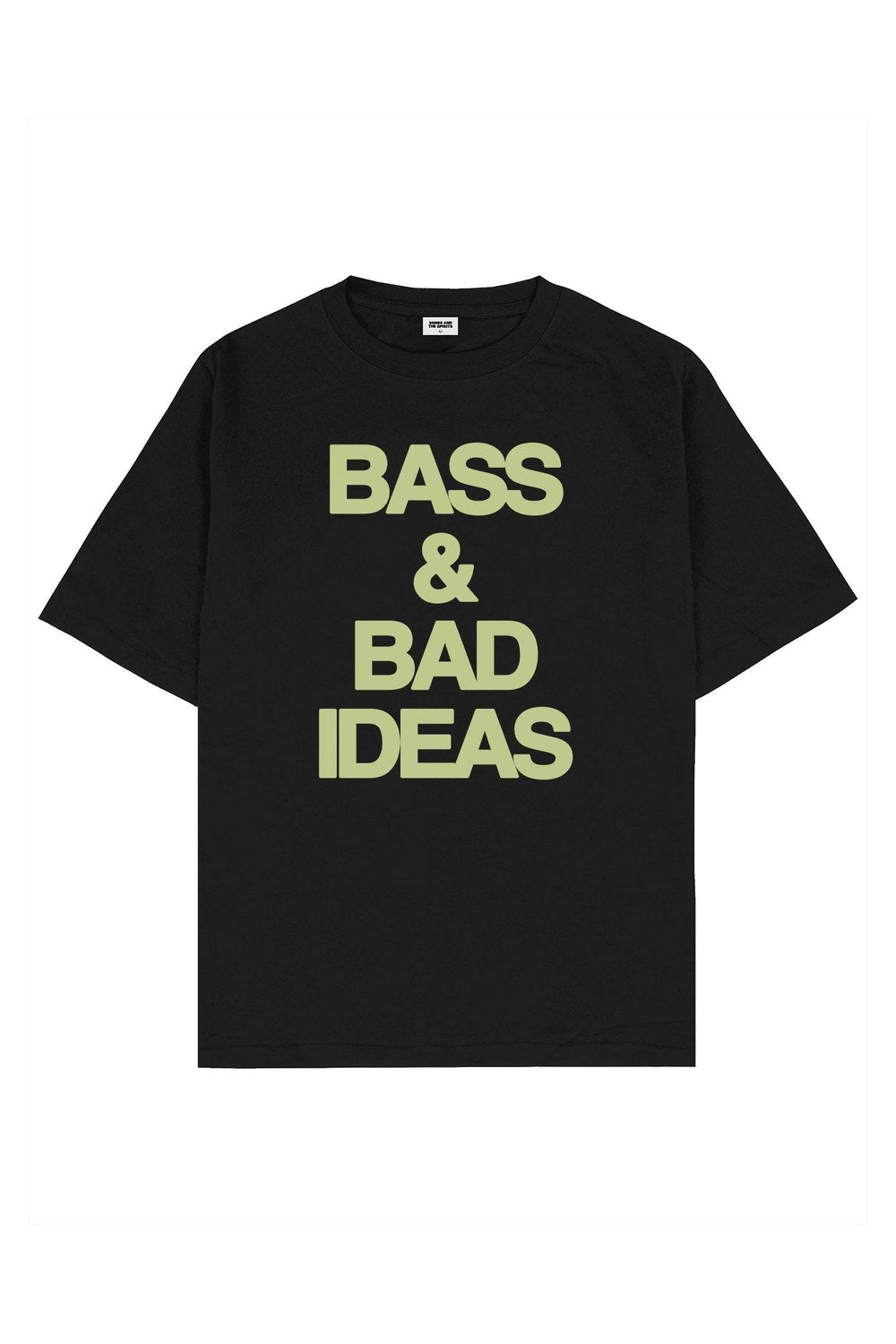 Bass and Bad Ideas Oversize Tişört - 0