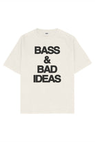 Bass and Bad Ideas Oversize Tişört - 3