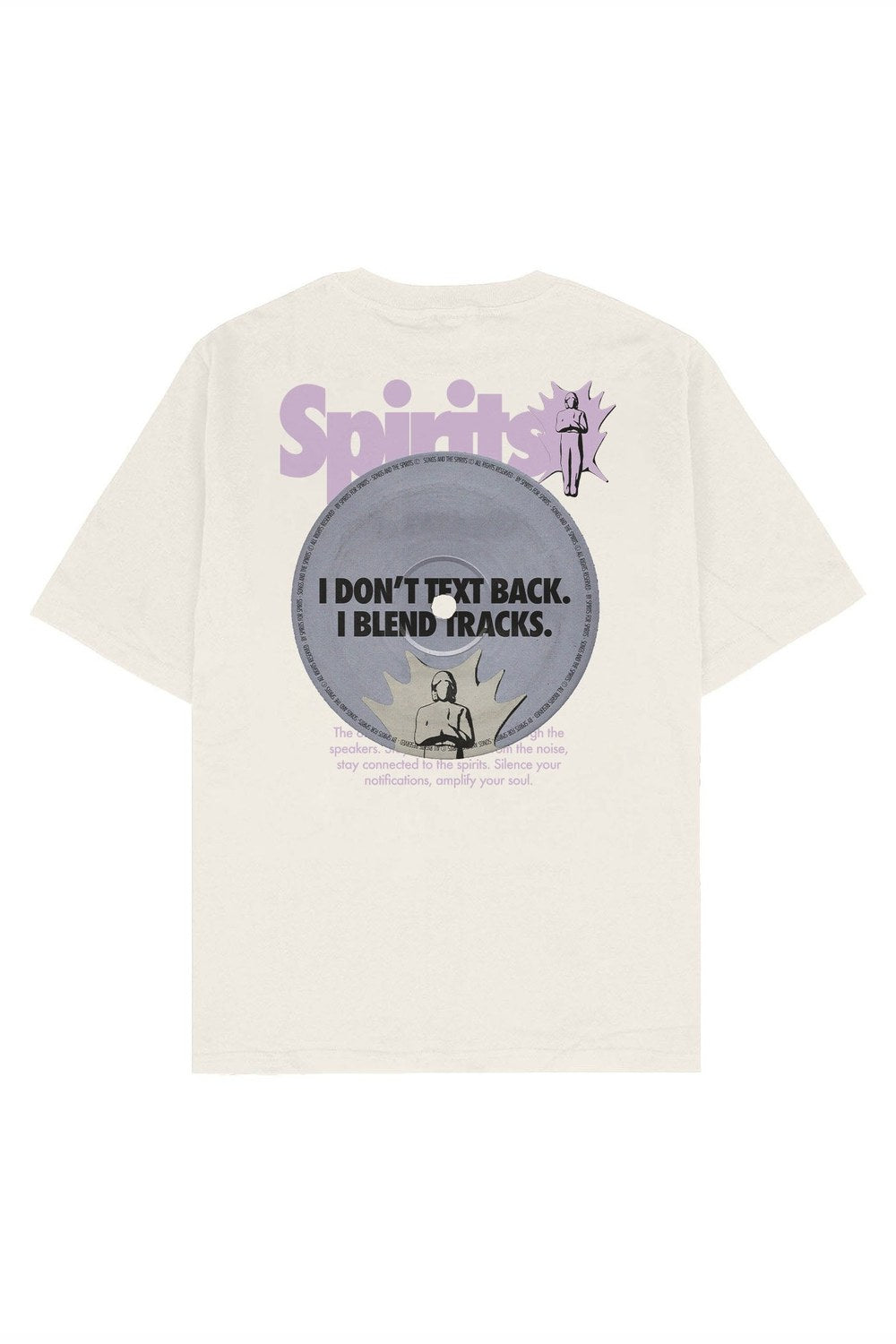 I Don't Text Back Oversize Tişört - 7