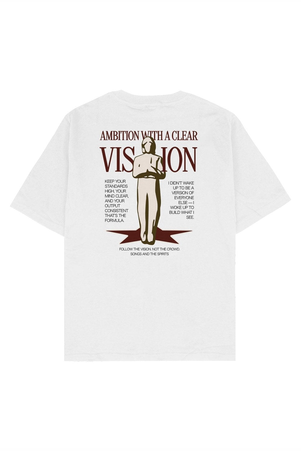 Ambition With A Clear Vision Oversize Tişört - 2
