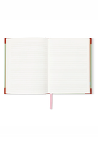 A Dopo Denizkızı ve Ay Desenli Sert Kapaklı Çizgili Defter, Mint Yeşili - 3