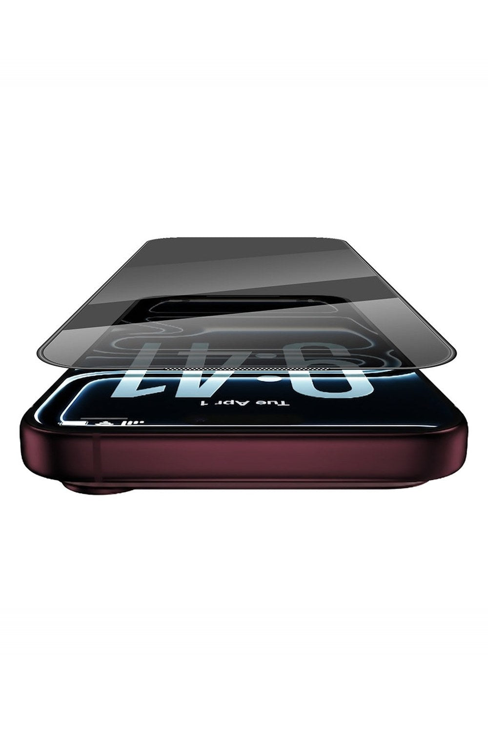 Glass Ultra Privacy 3d Hayalet Ekran Koruyucu, iPhone 18 Pro - 2