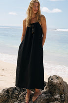 Bliss Flow Maxi Dress Black - 0