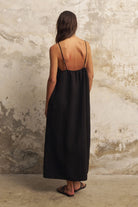 Bliss Flow Maxi Dress Black - 5
