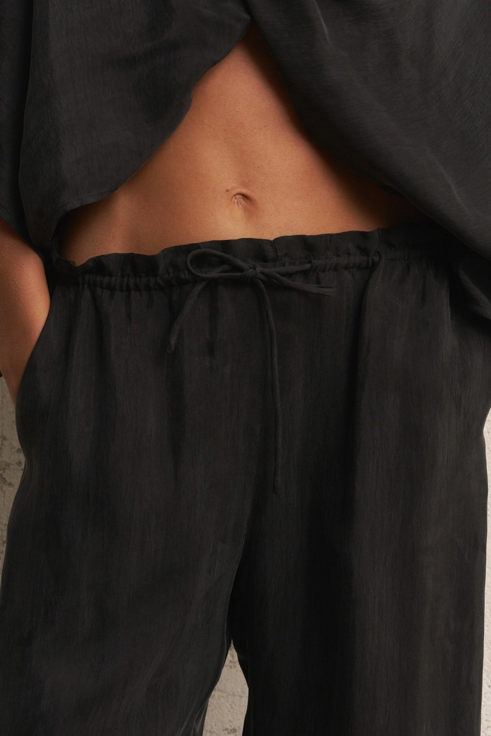Lucid Flow Tie Pants Black - 4