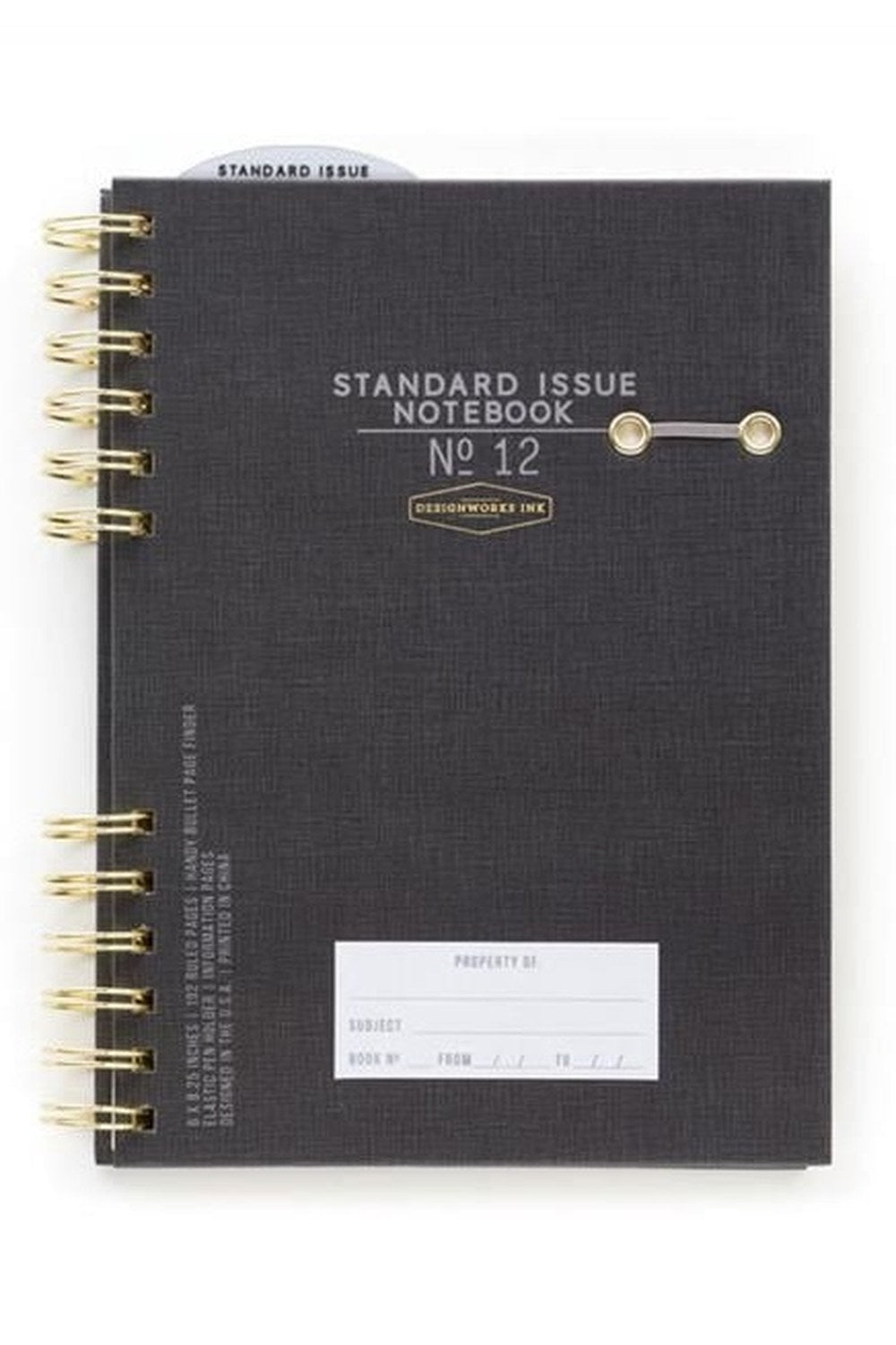 Standart Issue Black Defter – Çizgili Ciltli Not Defteri - 0