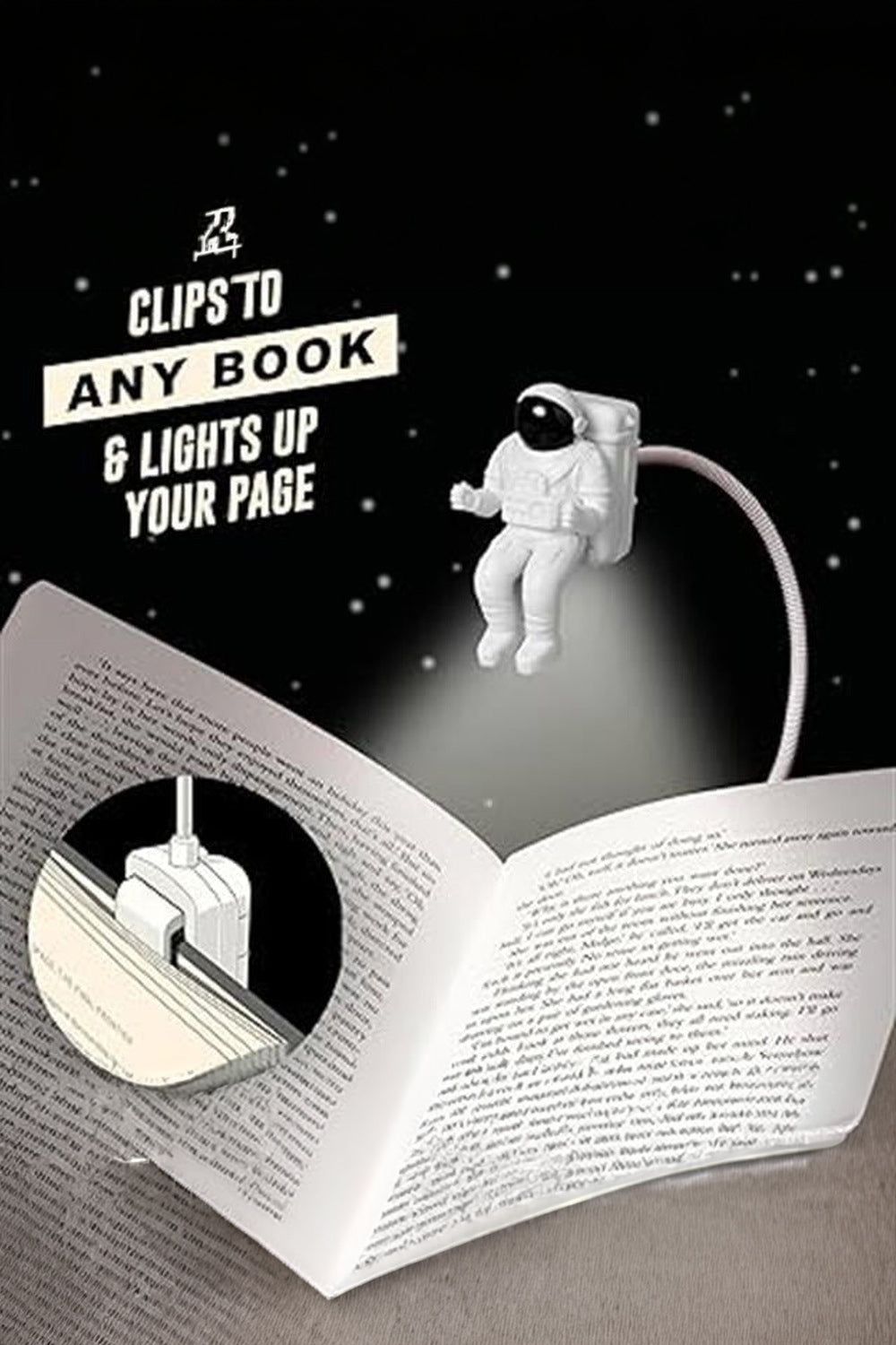 İf Işıklı & Özel Kutusunda Kitap Ayracı Spaceman - 2
