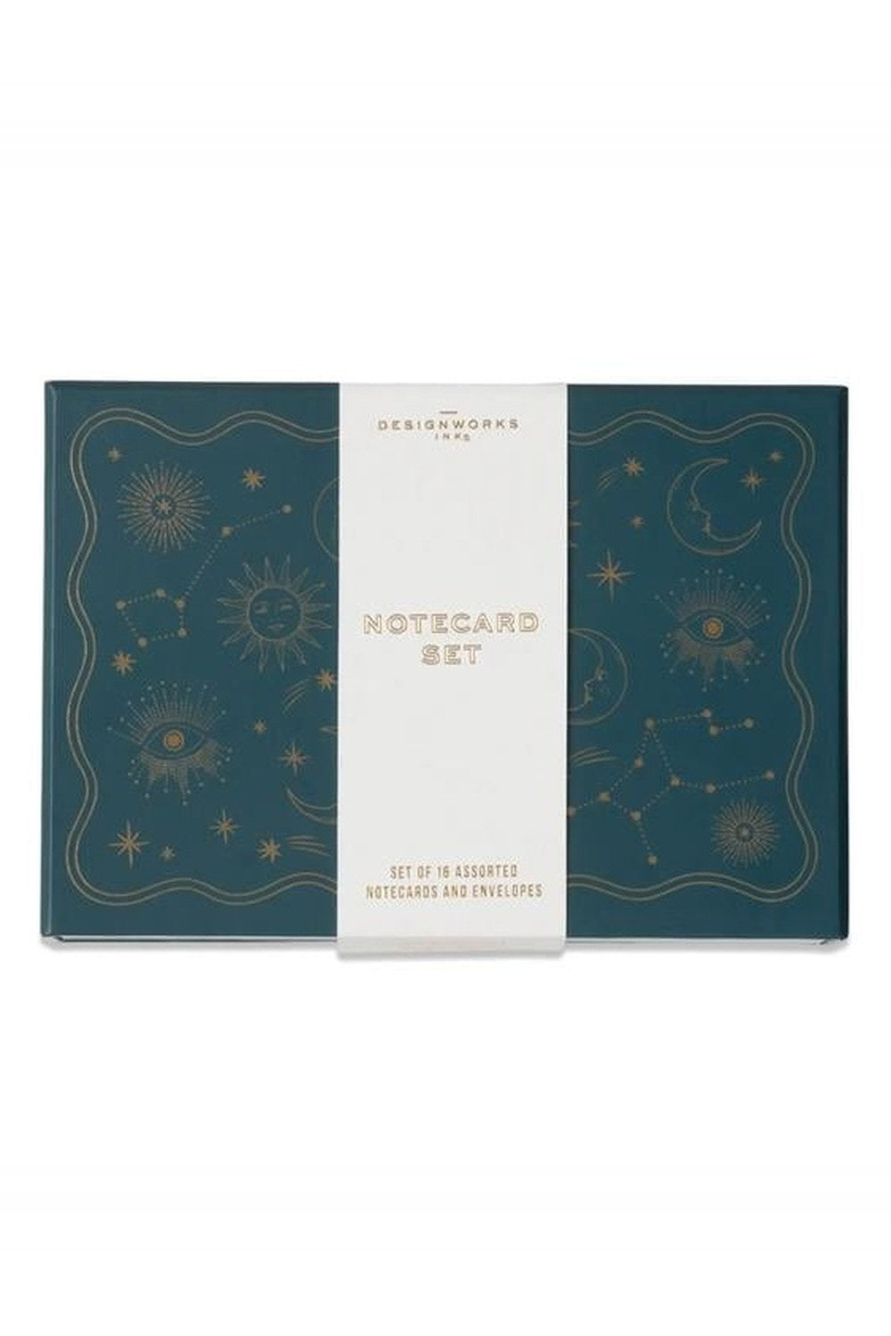Celestial Notecards Set of 16'lı Set A Trip To The Moon - 2