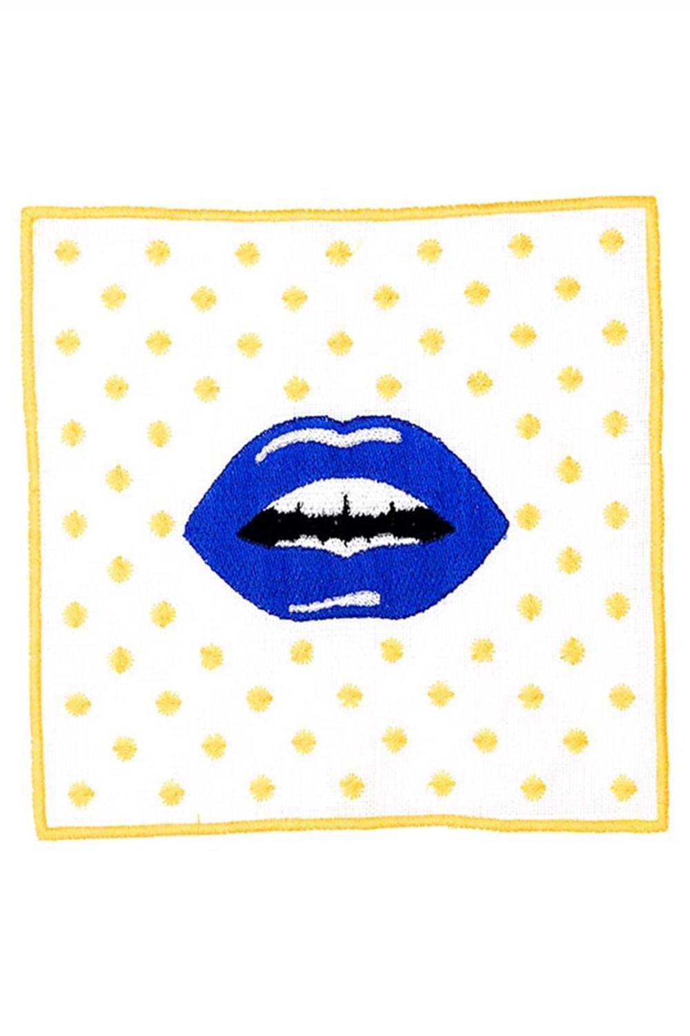 Pop Art Lips Dudak Desenli Vintage Kokteyl Peçeteler - 4 Adet - 8