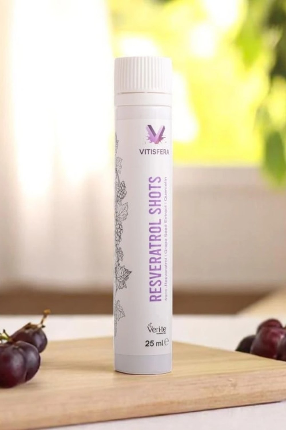 Trans-Resveratrol İçeren Takviye Edici Gıda 20 x 25 ml – Orman Meyveleri Aromalı - 1