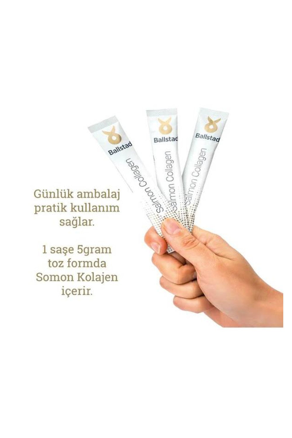 Somon Kolajeni Saşe 5000 mg – Hidrolize Kolajen Peptitleri - 2