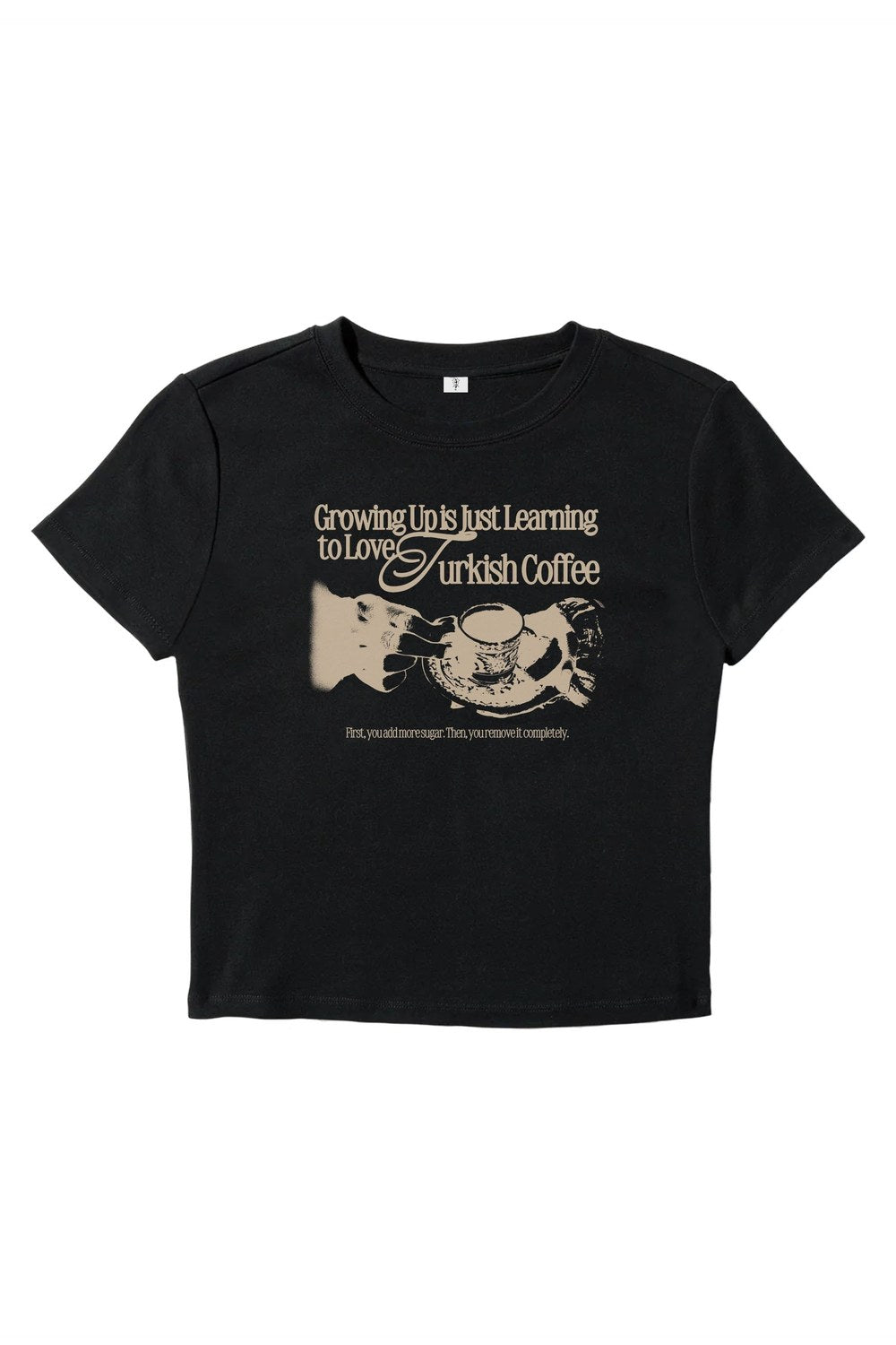 Turkish Coffee Baby Tee - 2