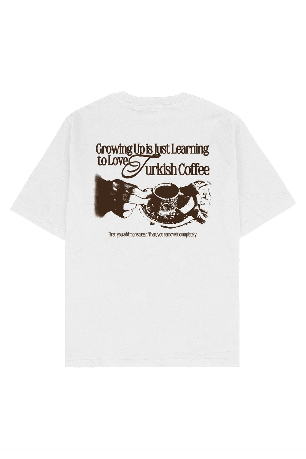 Turkish Coffee Oversize Tişört - 0