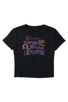 Average Metal Lover Baby Tee - 3