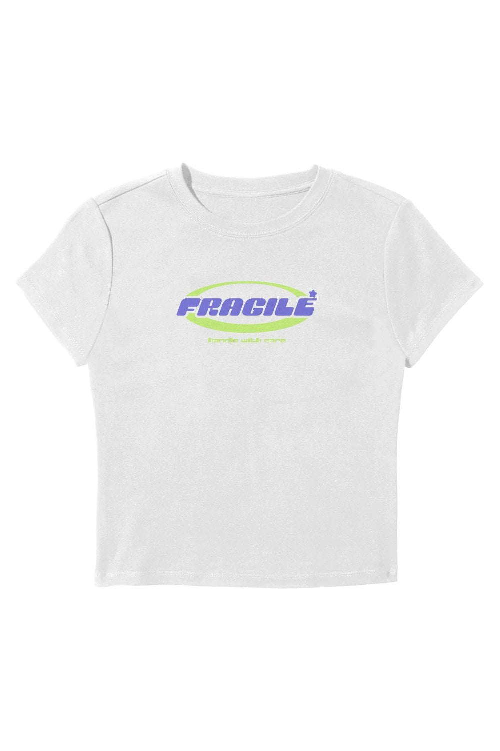 Fragile Handle With Care Baby Tee - 1