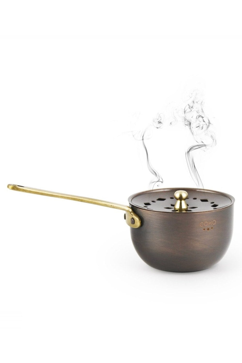 Coho Box Antique Tütsü Gezdirme Çanağı & Üzerlik & Adaçayı & Lavanta Hediye Seti - 1