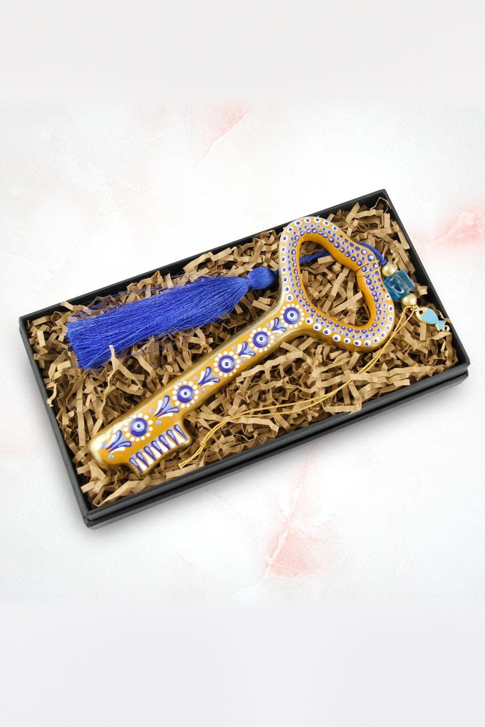 Coho Box El Yapımı Bereket Anahtar Sembolü Hediye Seti - 0