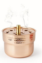Coho Box Lux Dövme Bakır Mini Tütsülük & Adaçayı & 3 Palo Santo Hediye Seti - 2