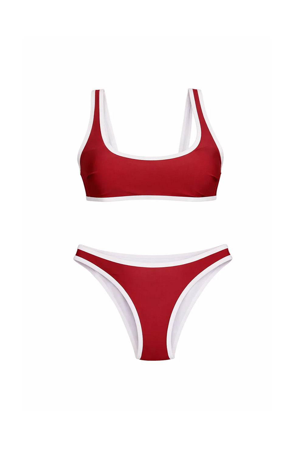 Quande-Luna Bra Bikini // Qn-916 Tek Alt-Bikini & Mayo-1-roqelvaxirum.shop