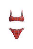 Quande-Sassy Crop Bikini // Qn-917 Tek Alt-Bikini & Mayo-1-roqelvaxirum.shop