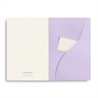 Leuchtturm1917 Jottbook Pur A5 80 Numaralandırılmış Sayfa Düz 3'Lü Paket Defter Lilac 400687