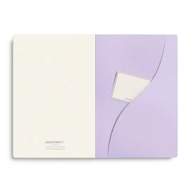 Leuchtturm1917 Jottbook Pur A5 80 Numaralandırılmış Sayfa Düz 3'Lü Paket Defter Lilac 400687