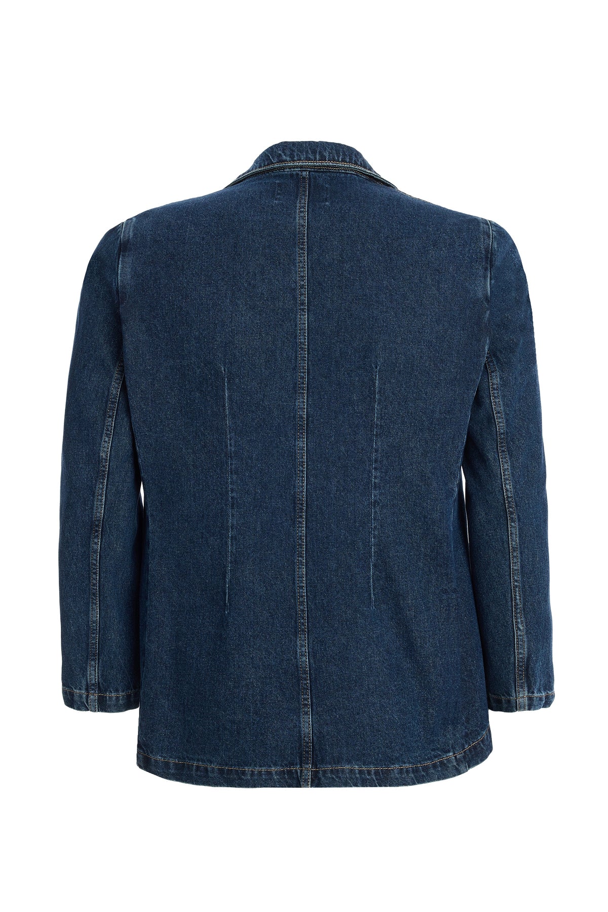 2be4A-Erkek Lacivert Blazer Denim Ceket-2-roqelvaxirum.shop