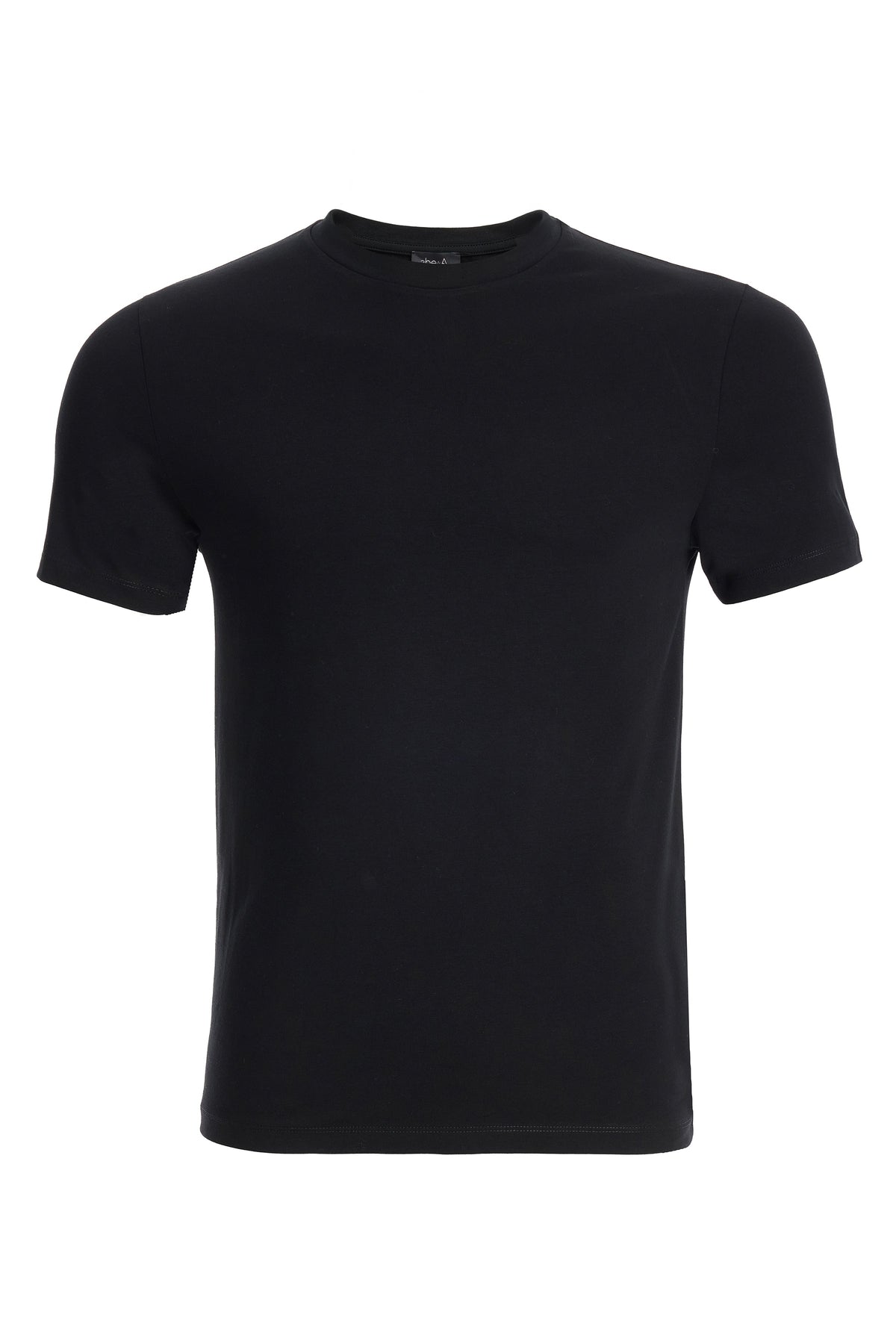 2be4A-Erkek Siyah T Shirt-1-roqelvaxirum.shop