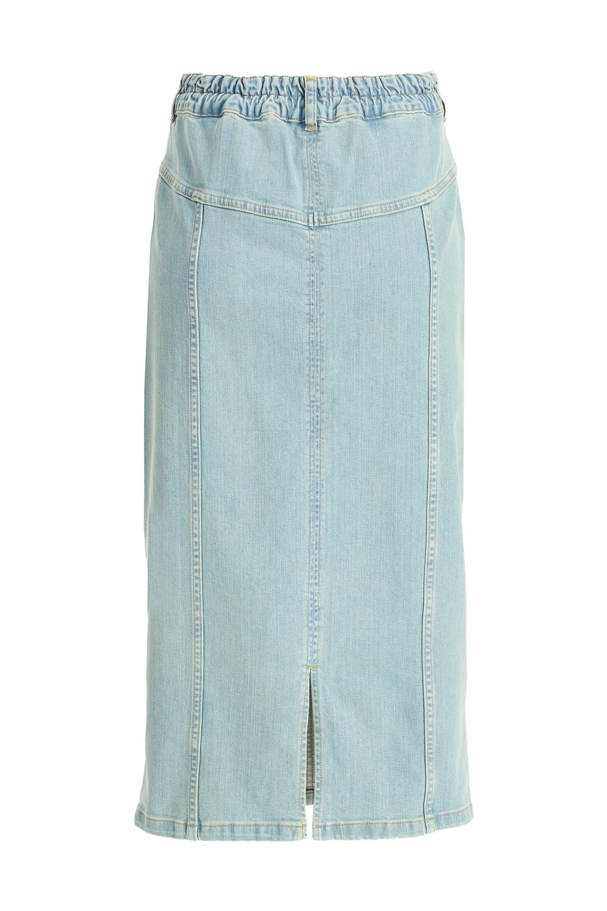 2be4A-Kadın Açık Mavi Cepli Denim Etek-2-roqelvaxirum.shop