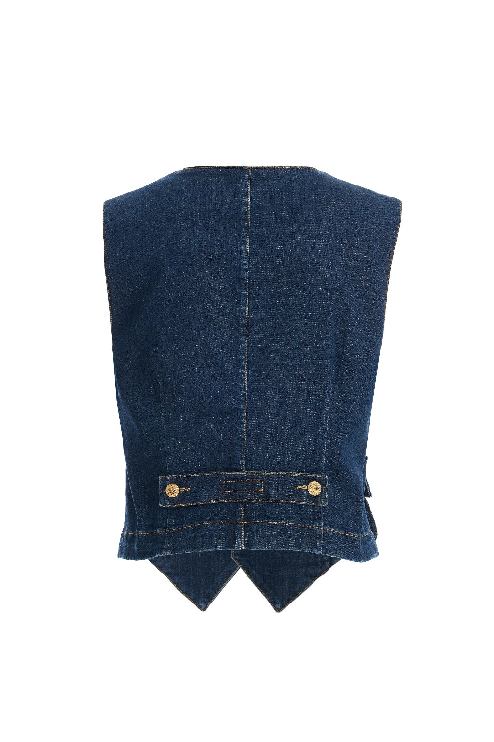 2be4A-Kadın Cep Detaylı Denim Yelek-Yelek-3-roqelvaxirum.shop