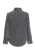 2be4A-Kadın Gri örme Detaylı Denim Gömlek-2-roqelvaxirum.shop