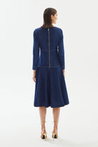2be4A-Kadın Klasik Denim Elbise-Elbise-6-roqelvaxirum.shop