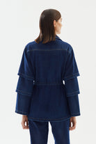 2be4A-Kadın Kolları Kısalabilen Denim Ceket-Ceket-6-roqelvaxirum.shop