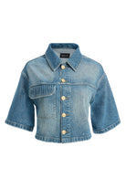 2be4A-Kadın Nervür Detaylı Geniş Kollu Denim Ceket-1-roqelvaxirum.shop