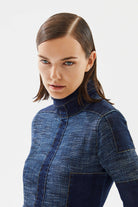 2be4A-Kadın Şeritli Denim Elbise-Elbise-5-roqelvaxirum.shop