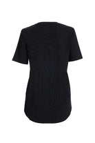 2be4A-Kadın Siyah Arkası Uzun Ttshirt-2-roqelvaxirum.shop