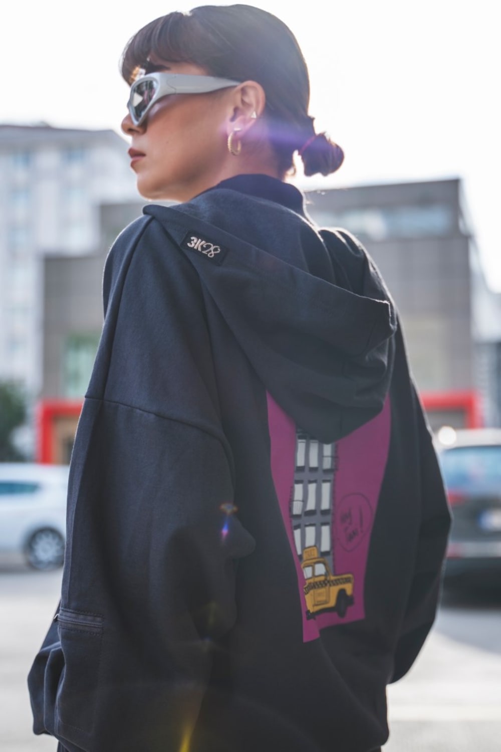 3K28-Hey Taxi Hoodie-Sweatshirts & Hoodies-1-roqelvaxirum.shop